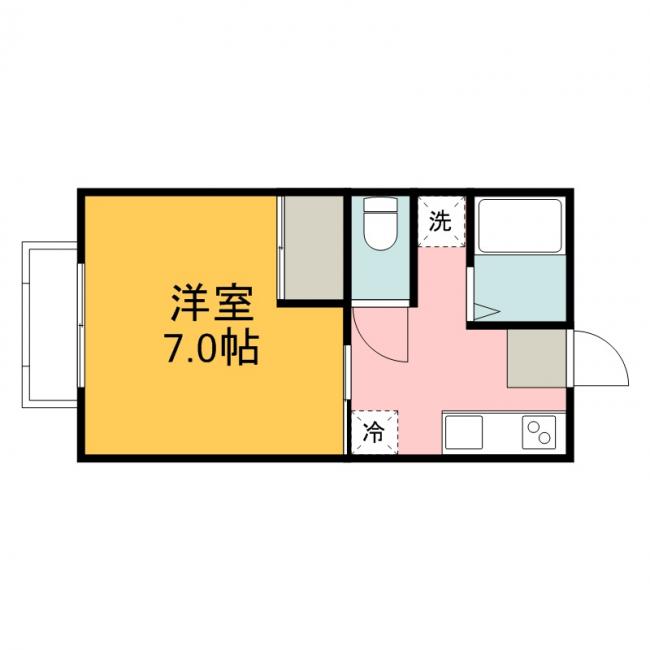 間取　定番の間取です