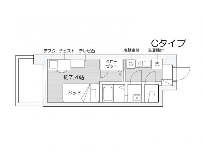 間取Cタイプ